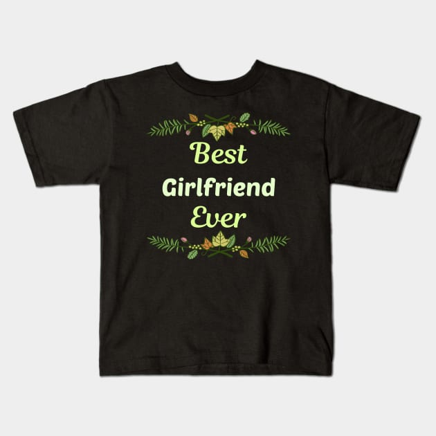 Family Leaf Girlfriend Kids T-Shirt by blakelan128